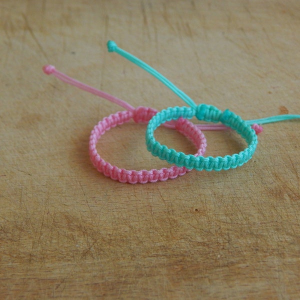 Twin Baby Bracelets - Set of 2 Bracelets for Identical Twins 10 cm