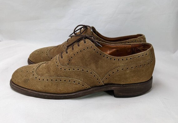 Vintage 1940 50 s Russell and Bromley Ashbourne Suede Shoes. Size 8 E. Etsy UK