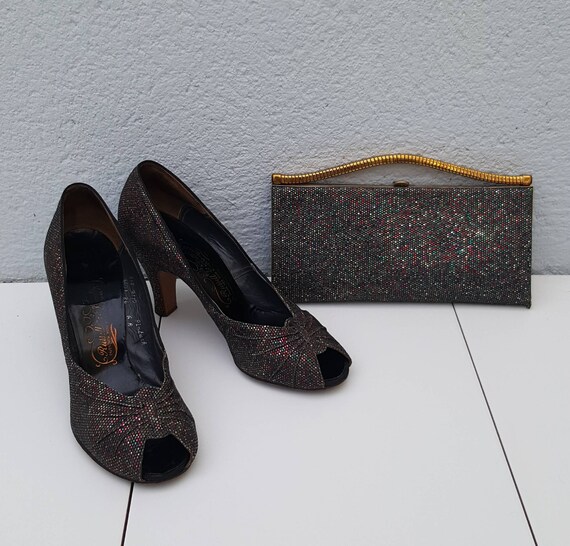 russell and bromley glitter shoes