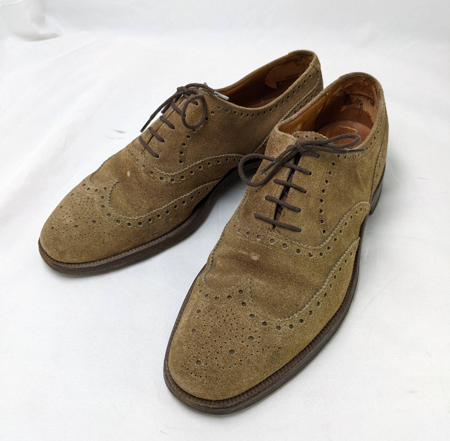 Vintage 1940 50 s Russell and Bromley Ashbourne Suede Shoes. Size 8 E. Etsy UK