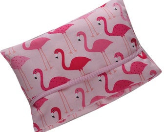 Windeltasche, Wickeltasche, Flamingo, mit Namen