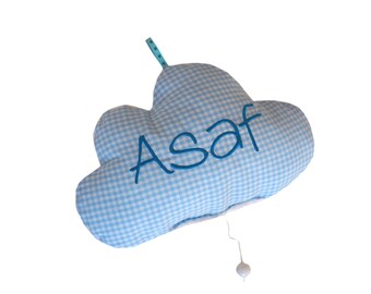 cloud, pull string music, toy,  baby