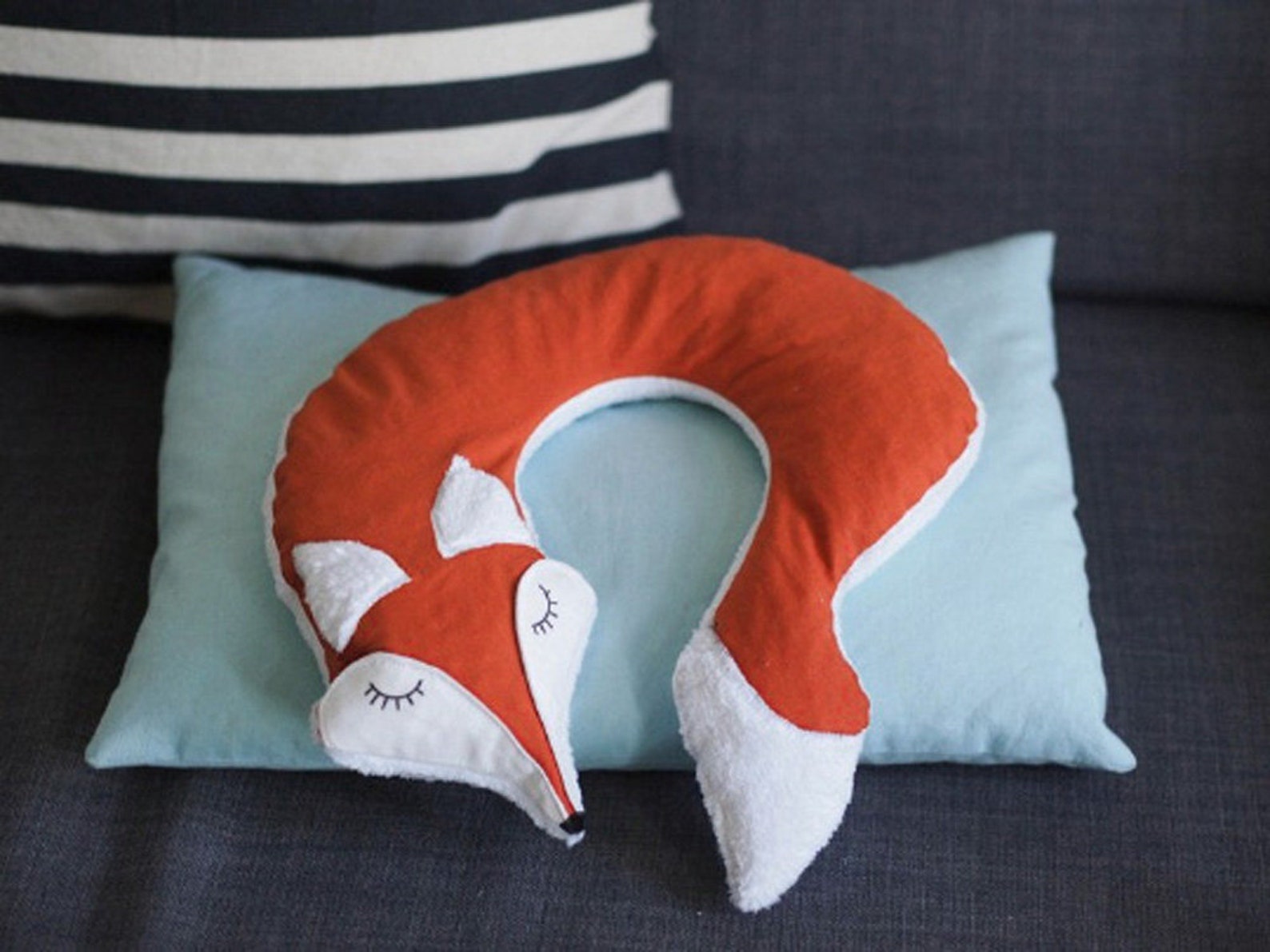 Fuchs, Nacken Wärmekissen, Kirschkernkissen, Nackenkissen