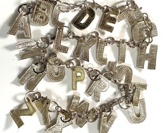 N Letter key chain
