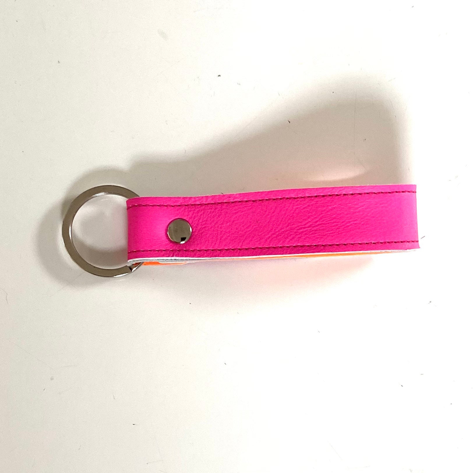 Wallet Strap Vintage Pyrex & Fire King Print Keychain Purse Strap Pink Key Fob Strap 6 Inch Loop 1 Inch Wide 
