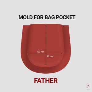 3D Printed Molds for Leather Bag Pockets 100% Infill Shipping Included
