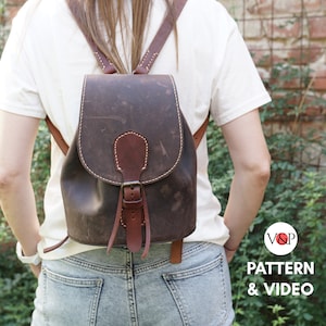 Dale Backpack, Mini Backpack, PDF Pattern and Instructional Video by Vasile and Pavel