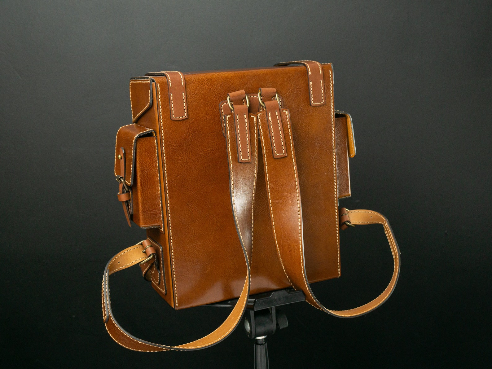 Leather Backpack Toshiro Custom Backpack Handmade Backpack Etsy