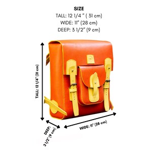 Modèle PDF sac à dos en cuir Lauren, modèle et vidéo d'instructions par Vasile et Pavel image 2