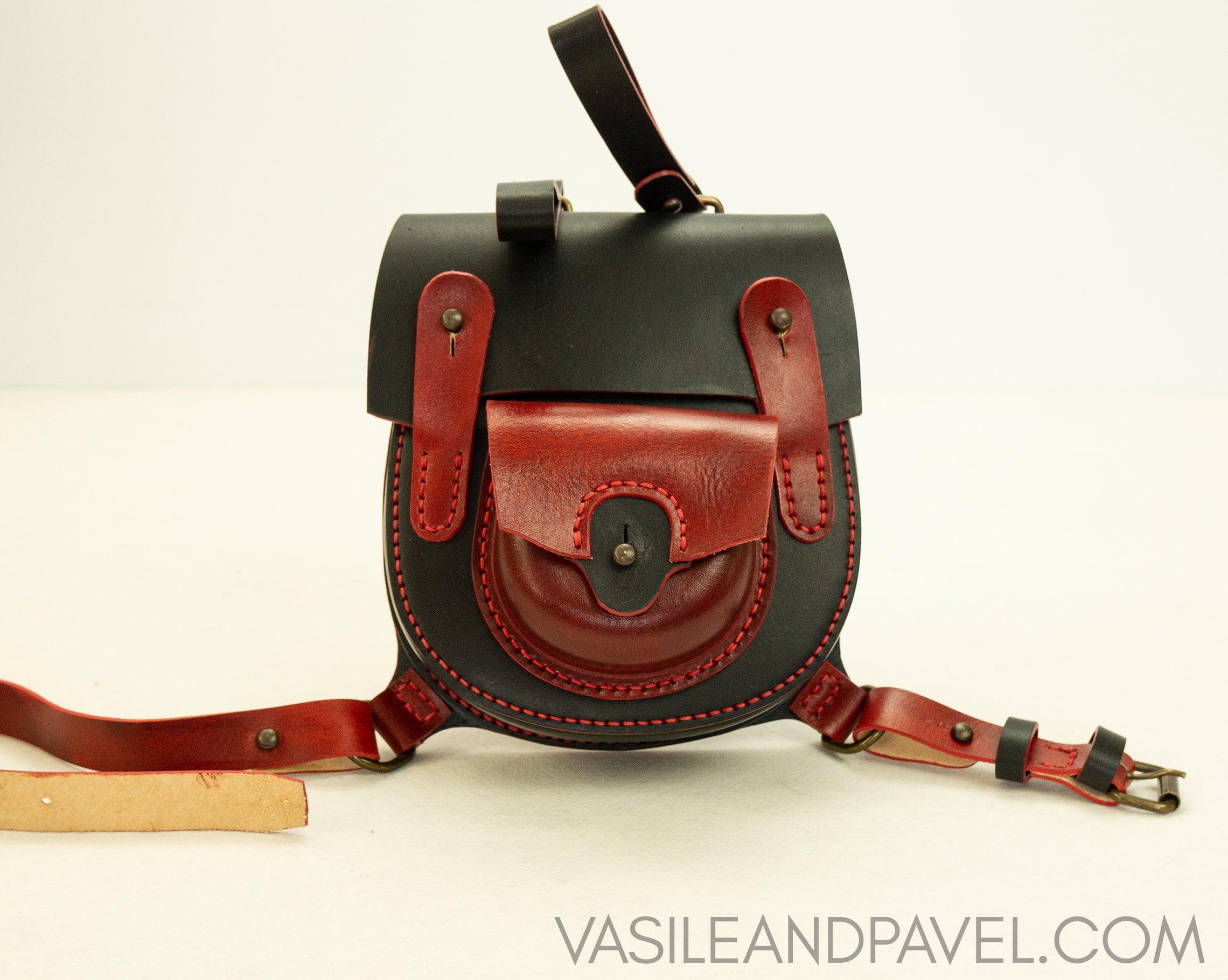 Hip Bag Pattern Leather DIY PDF Download Video Tutorial - Etsy