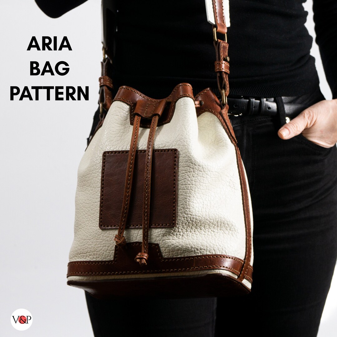 PDF Pattern Aria Bucket Bag, Instructional Video by Vasile and Pavel ...