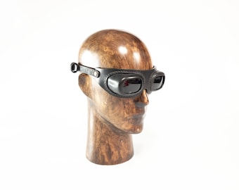 Leather Goggles | Cosplay Goggles | Cyberpunk Goggles | 3D Molded Leather