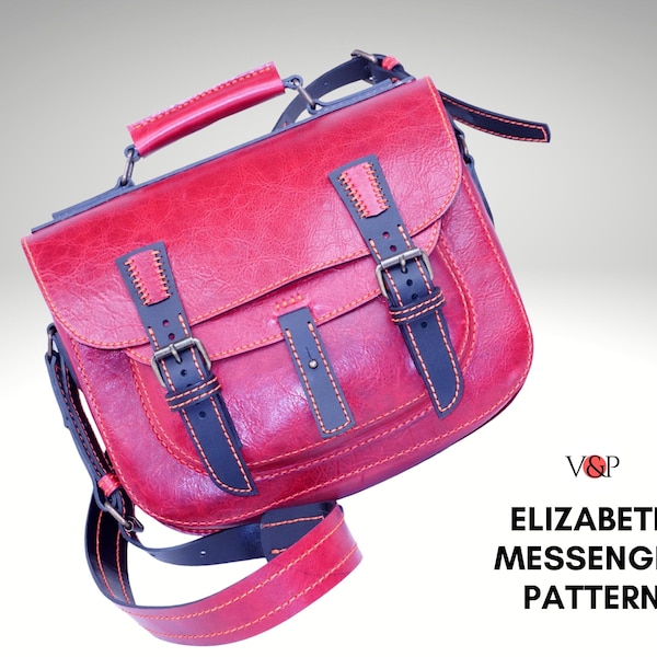 Leather Crossbody Pattern Etsy