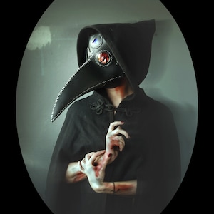Plague Doctor Mask | Steampunk Mask | Black Death Mask