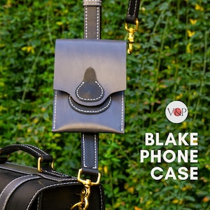 Blake Phone Case Pattern,  Leather Pouch, PDF Pattern and Instructional Video by Vasile and Pavel