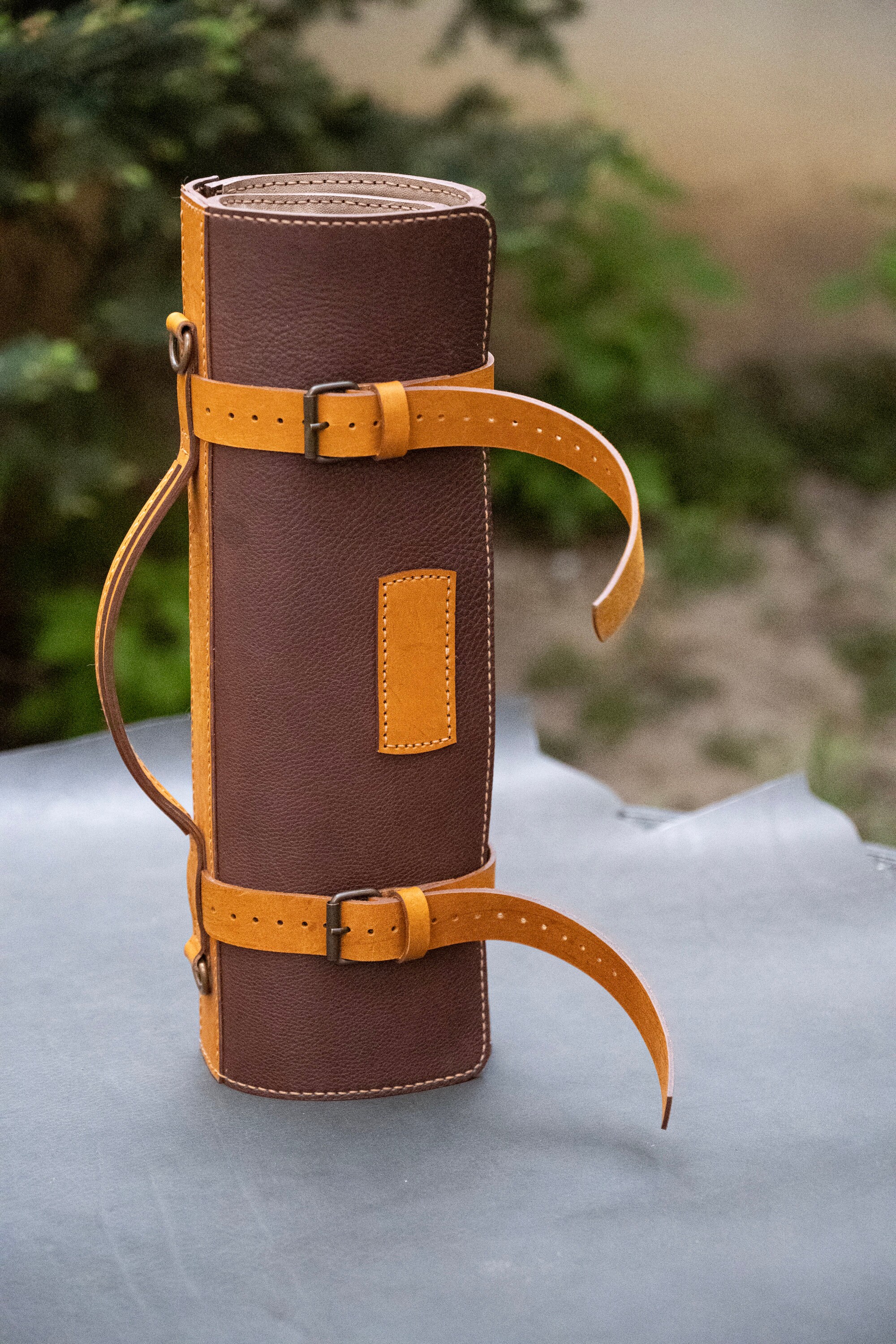 Knife Roll PDF Pattern Video Tutorial Leather Chef Knife Etsy