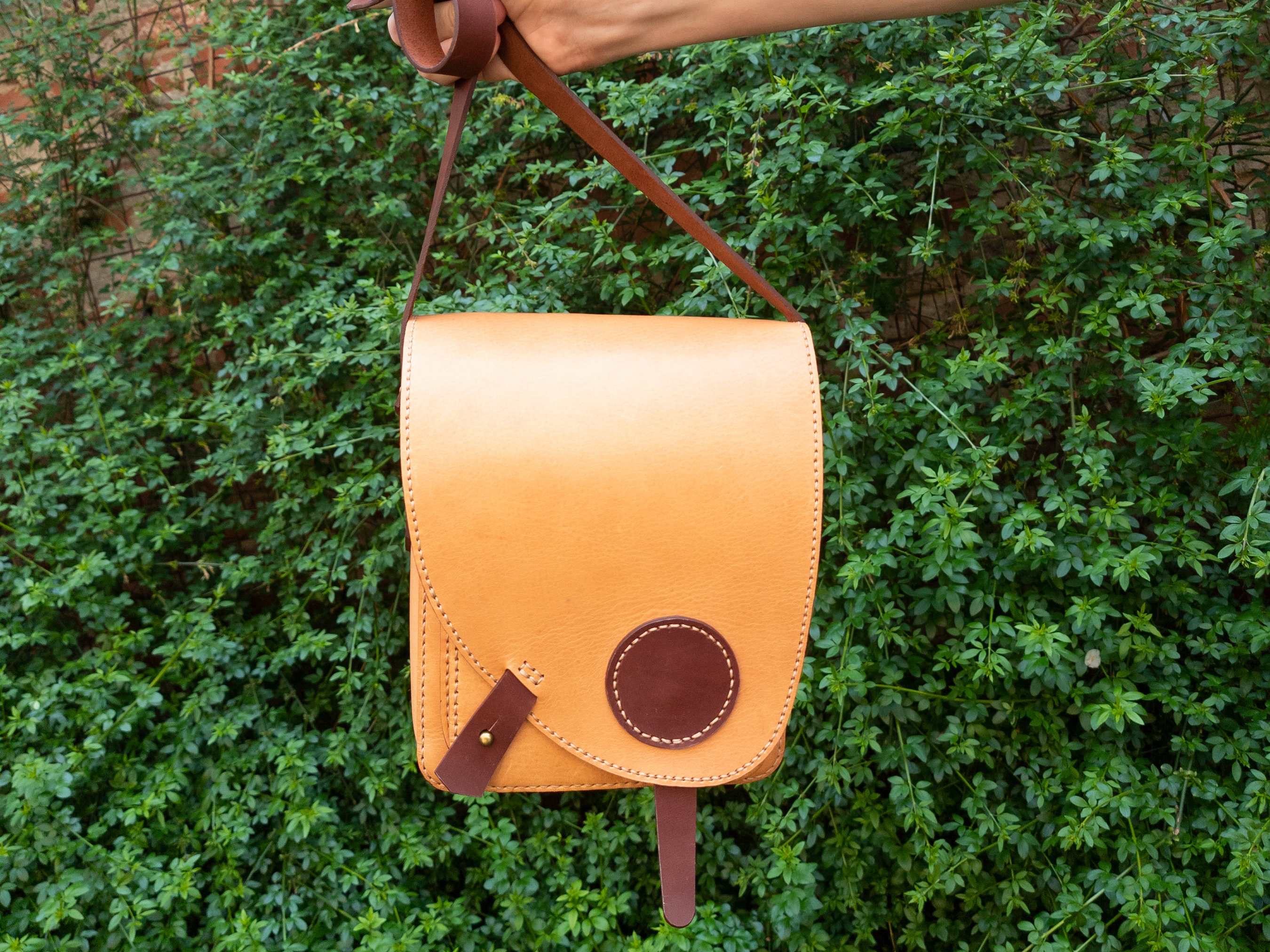 Bruce Messenger Bag Pattern Vertical Messenger Bag Crossbody Etsy