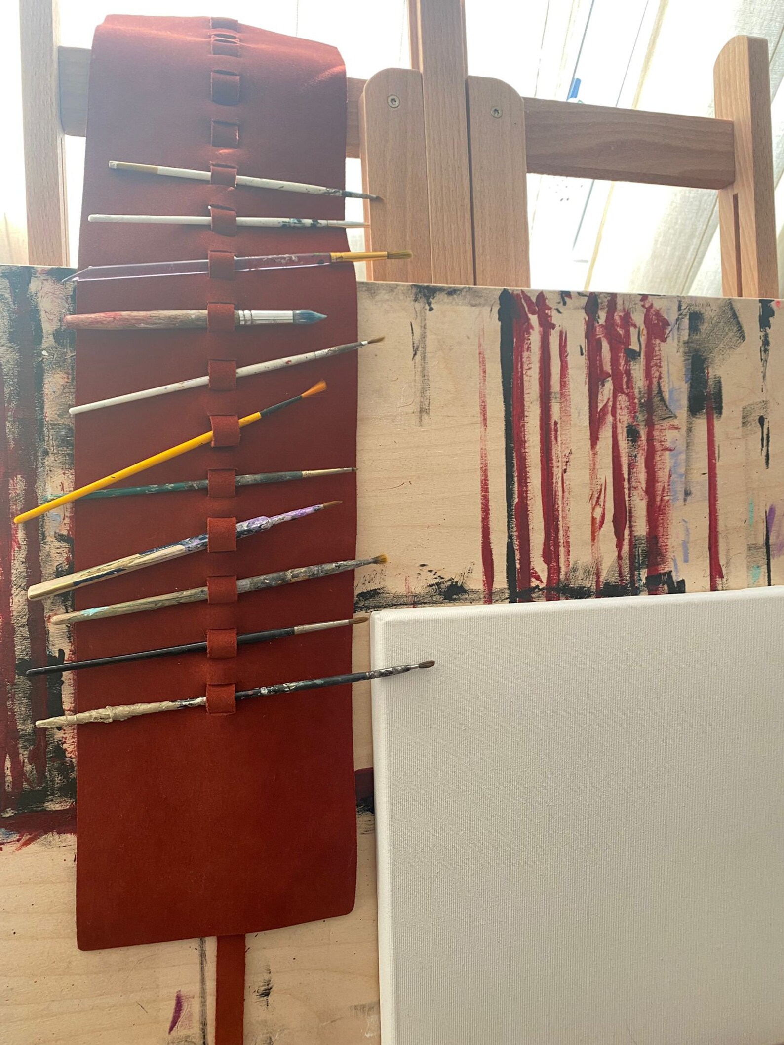 Paint Brush Roll Pattern PDF Pattern and Instructional Video Etsy