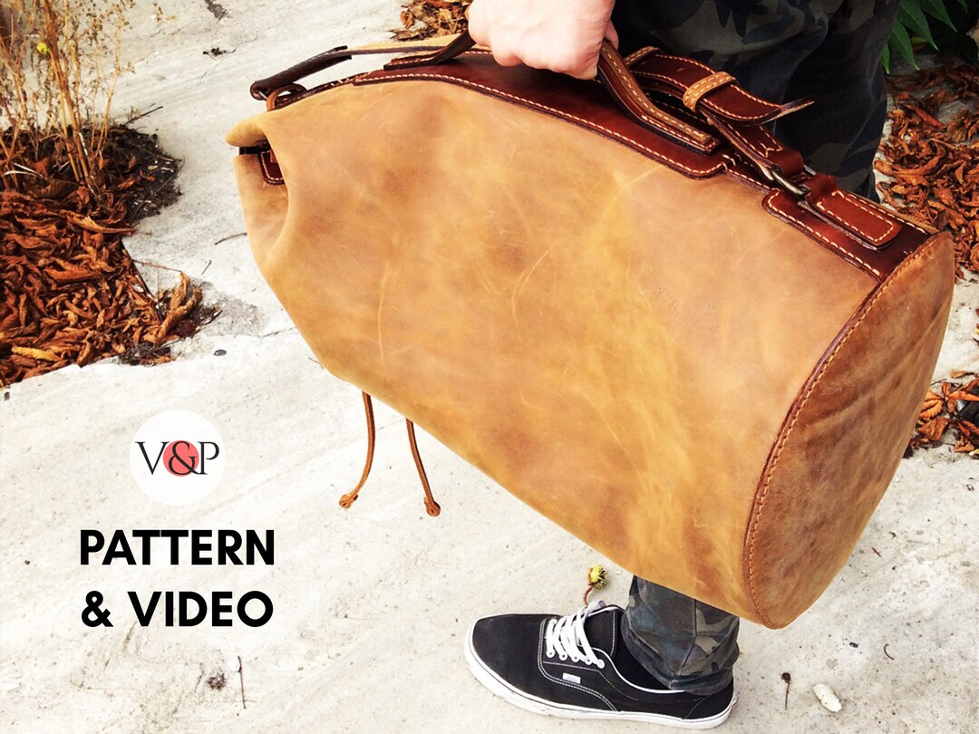 Diy leather outlet duffle bag