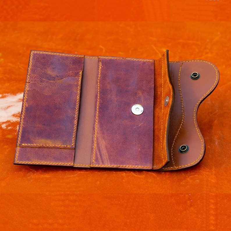 Long Wallet No 2 Pattern Trifold Wallet PDF Pattern & Etsy