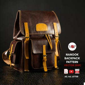 PDF Pattern and DXF for Nanook Backpack and Instructional Video by Vasile and Pavel