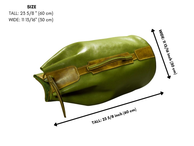 Military Duffel Bag Leather Duffle Bag PDF Pattern and Video Etsy