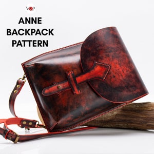 PDF Pattern Anne Backpack and Instructional Video by Vasile and Pavel image 2