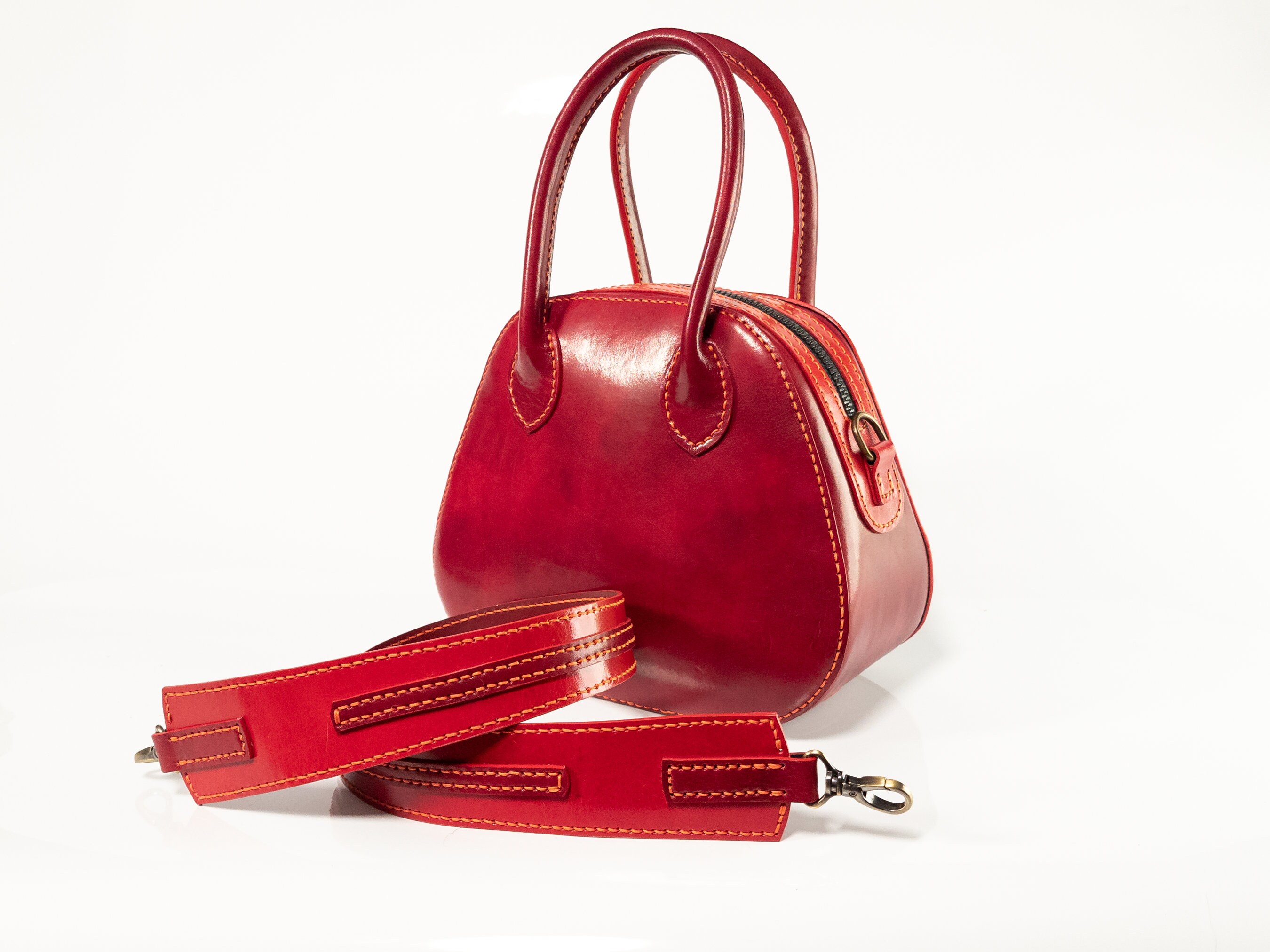 Leather Handbag Pattern Marilyn Purse Leather Bag Pattern Etsy