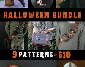 HALLOWEEN Bundle by Vasile and Pavel Leather Patterns