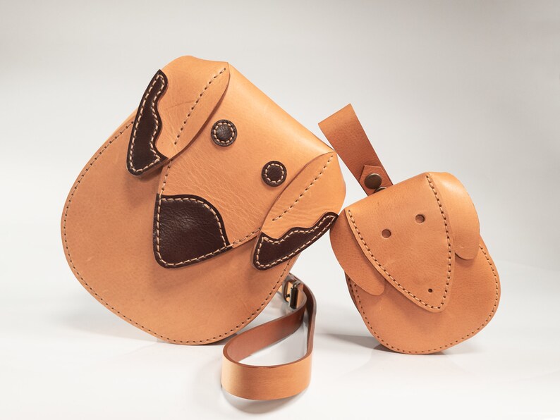 Leather Bag PDF Pattern Video Tutorial Dog Bag DIY Gift Etsy