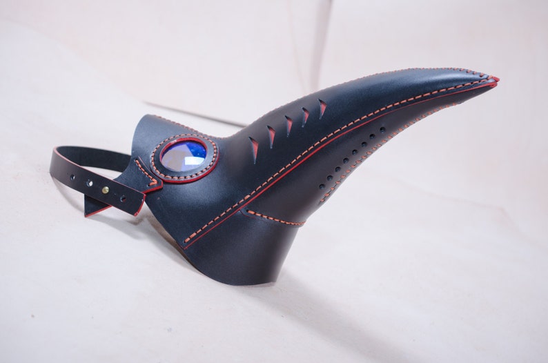 Steampunk Mask Cosplay Plague Doctor Mask Face Mask Gas Mask Halloween Steampunk Masquerade Leather Burning Man