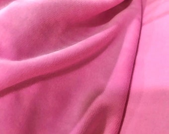 Pink Velvet Fabric for Home Decor, Fashion and Upholstering