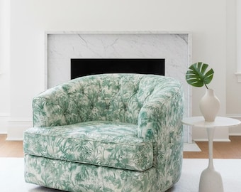 Cotton Tropical Upholstery, FABRIC ONLY, Décor Fabric, Furniture Not Included