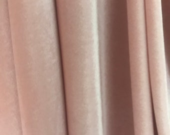 Fabric By The Yard, Salmon Velvet Pillow Cover and Peach Cushion Cover, Pink Decorative Pillow, Sold as either Pillow or Fabric