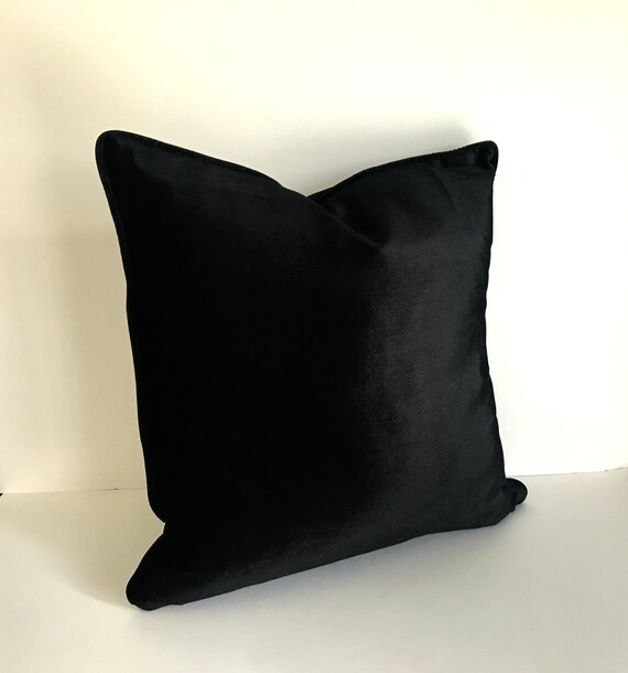 black velvet pillow covers