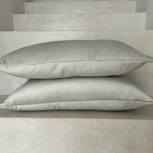 Taupe Velvet Pillow Cover, Beige Velvet Cushion Cover