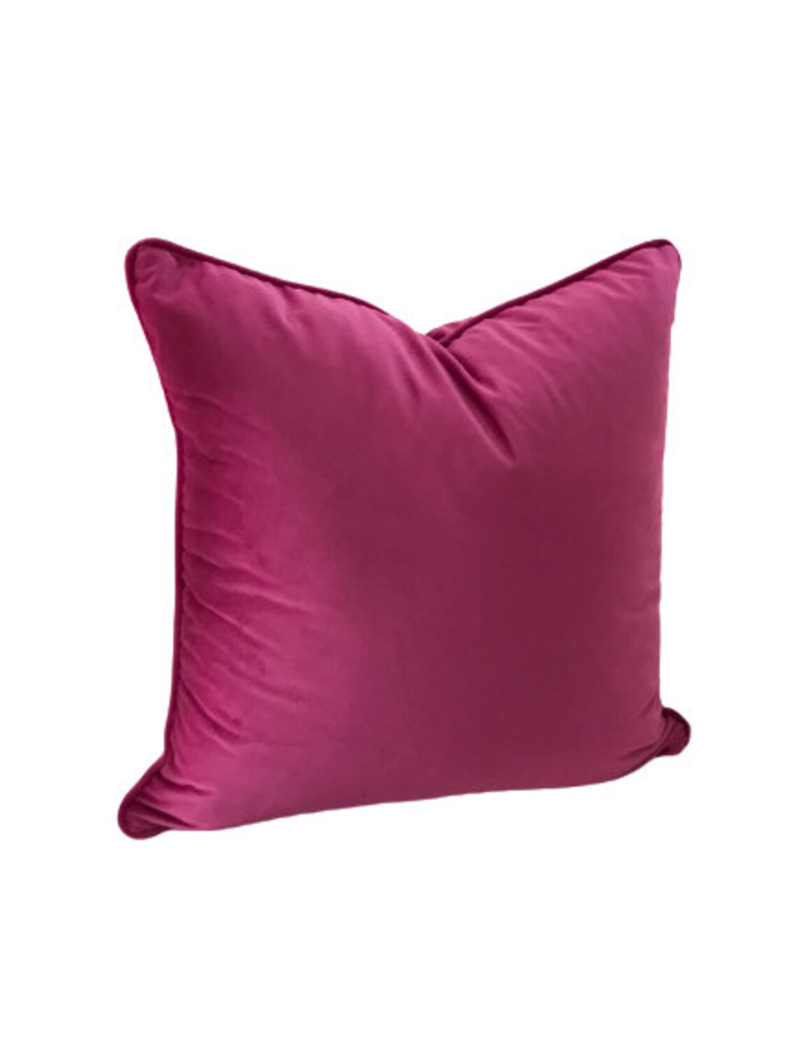 Fuchsia Velvet Pillow Cover Velvet Cushion Cover Etsy