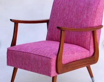 Upholstery Pink Fabric, Width 57&quot;, Fuchsia Material Sold By the Yard, Pink Home Decor Fabric