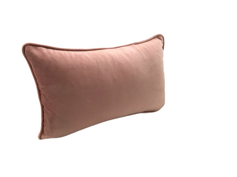Dusty Rose Velvet Pillow Cover Dusty Pink Cushion Cover Etsy