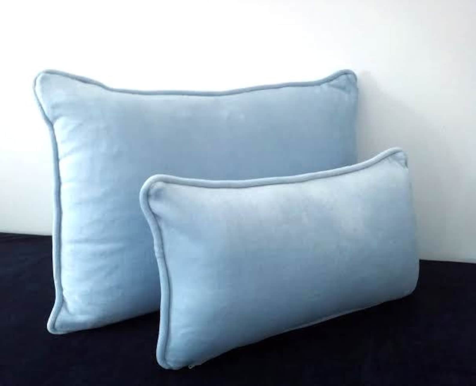 Baby Blue Pillows For Living Room