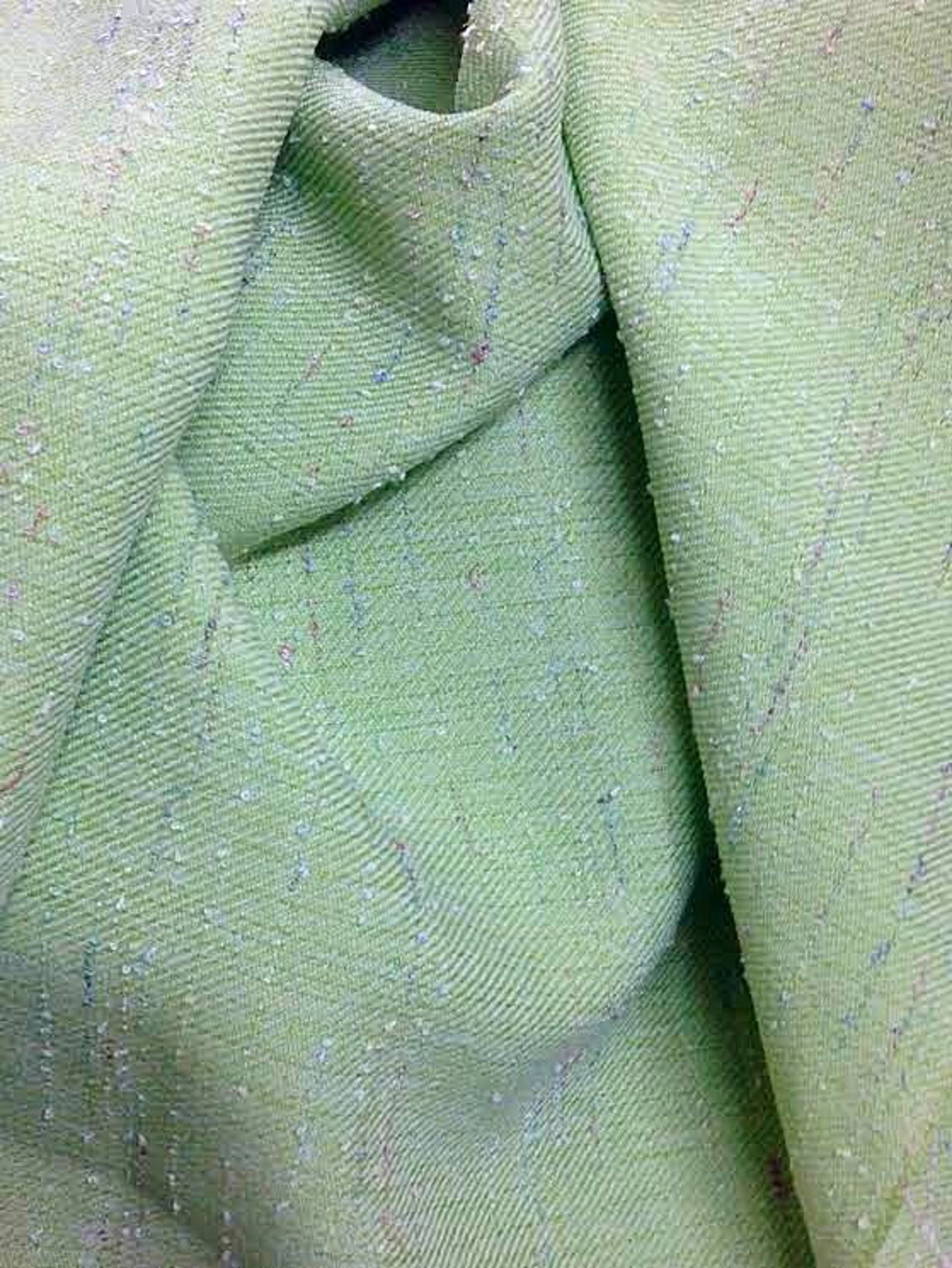 Pistachio Green Twill Fabric Width 57 Material Sold By Etsy