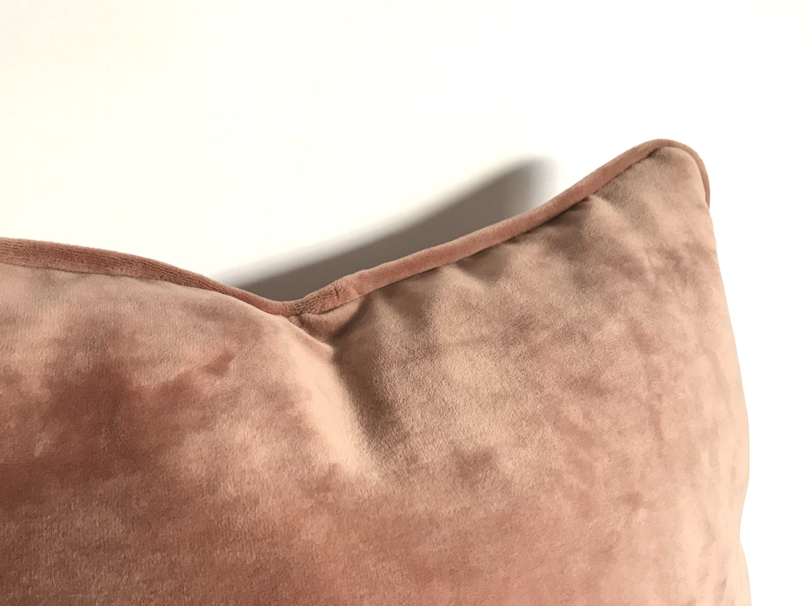 Dusty Rose Throw Velvet Pillow Cover Blush Pink Cushion Cover Etsy