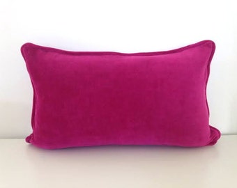 fuchsia cushions and throws