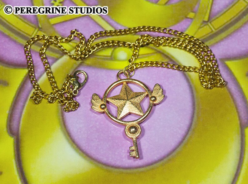 Star Key Pendant Stainless Steel image 2