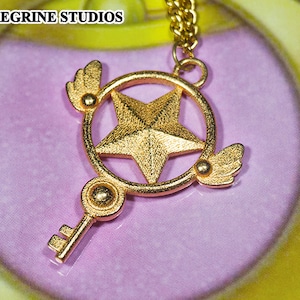 Star Key Pendant (Stainless Steel)