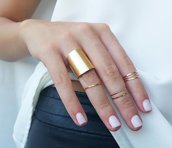 Pinky and Midi Rings – THE SILVER COLLECTIVE
