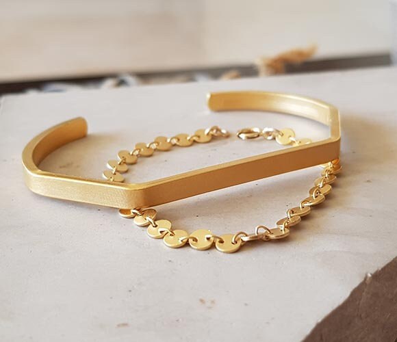 Gold Cuff Bracelet Cuff Bracelets Set Unique Gifts for Etsy