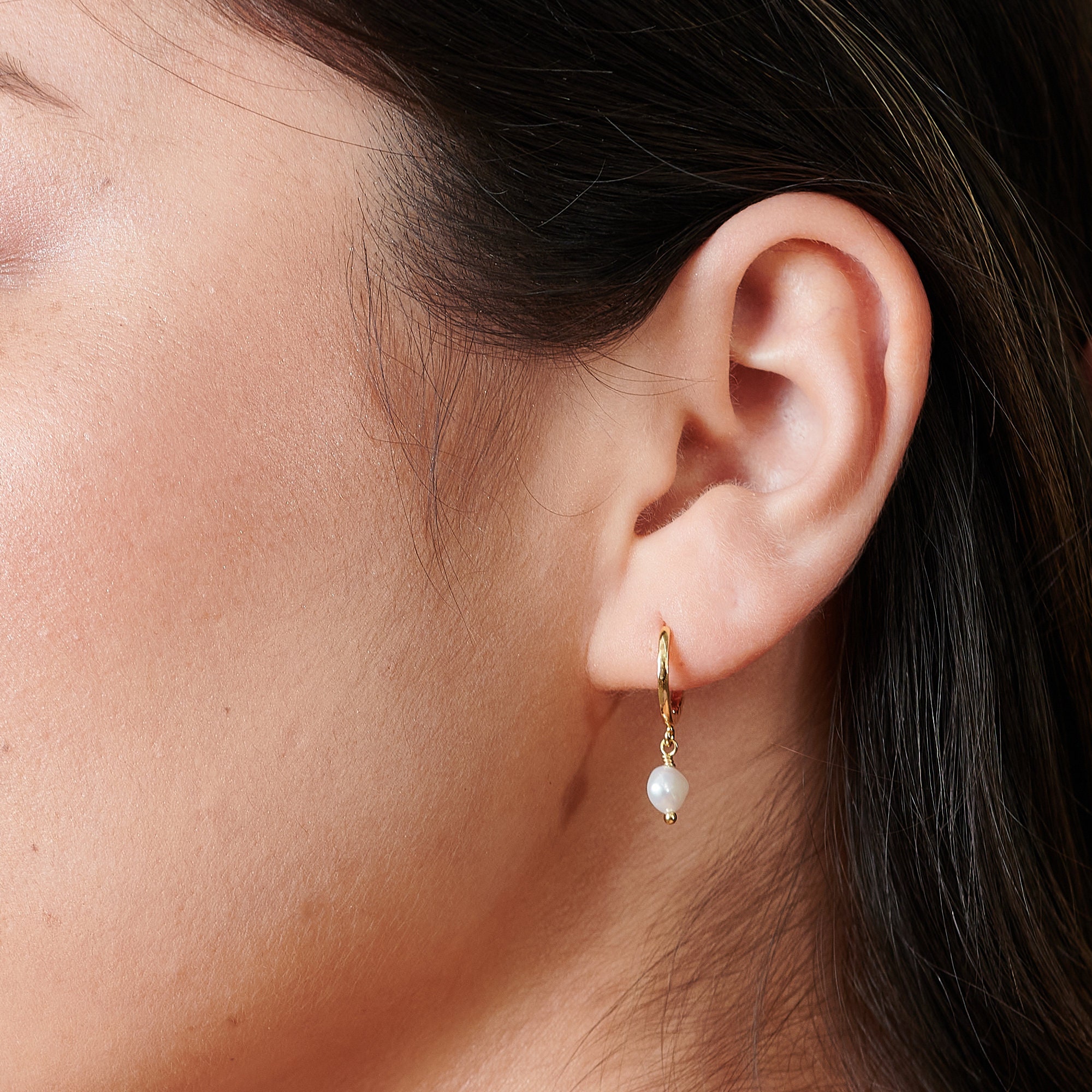 Small gold hoops Etsy