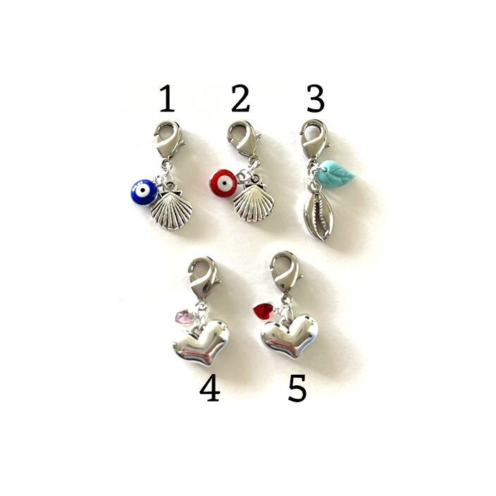 Silver Shoe Charms, Shoelace Charms in Silver, Shoe Jewels