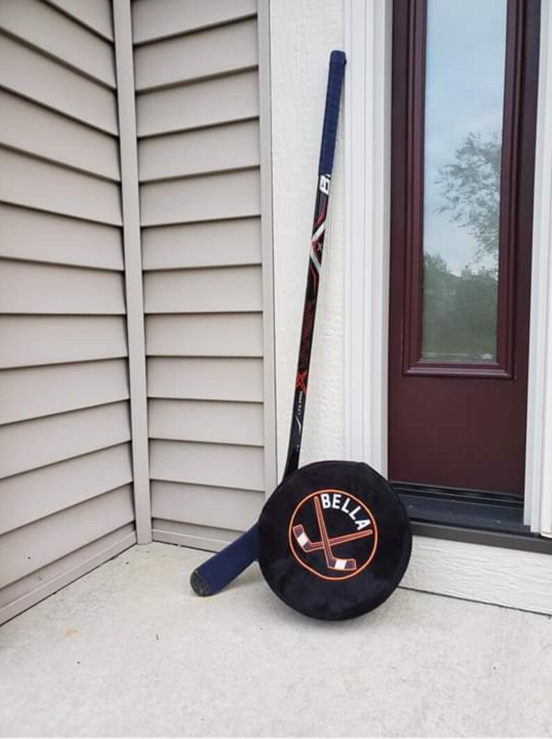 Personalized Puck Birth Stat Hockey Coach Gift Hockey Team Pillow Hockey Puck Name Personalized Puck Custom Hockey Puck